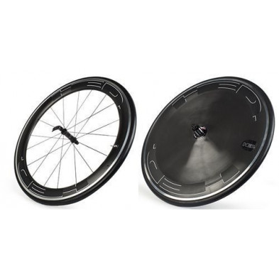 HED JET RC6 PERFORMANCE + JET RCD PERFORMANCE LENTICULAR. Combinacion (Cubierta / Tubeless Ready)