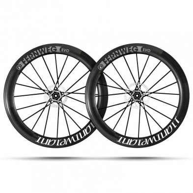 LIGHTWEIGHT FERNWEG EVO C DISC 63mm. JUEGO (CUBIERTA/TUBELESS) en Categoría Ruedas de bicicleta de Dromosport: Modelo 2023