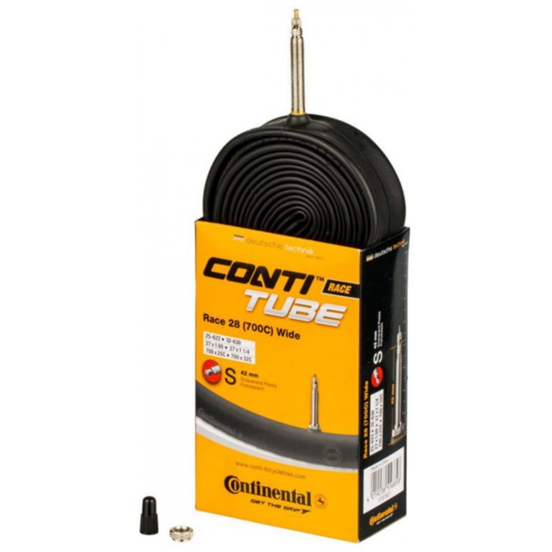 Continental Race 28 Wide 700x25/32. Presta S42mm en Categoría Cámaras de aire de Dromosport: Comprar cámara de aire Continent