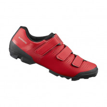 Zapatillas Shimano MTB XC100 Rojo en Categoría Zapatillas de Dromosport: Comprar zapatillas ciclismo mtb Shimano XC100 color 