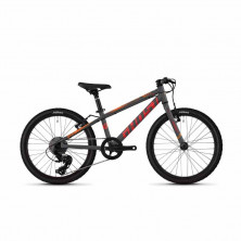 Ghost KATO BASE 20\' (2021)  Gris / Rojo. Bicicleta Junior en Categoría Bicicletas infantiles de Dromosport: Comprar biciclet