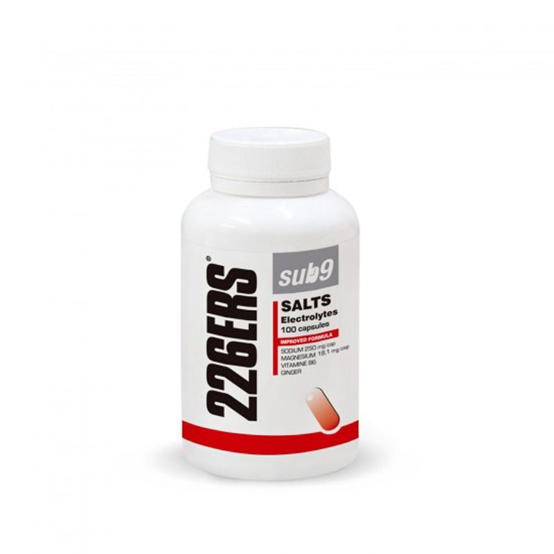 226ERS Sub-9 Salts Electrolytes - 100 uds. en Categoría Nutrición y suplementos de Dromosport: Complemento alimenticio a base