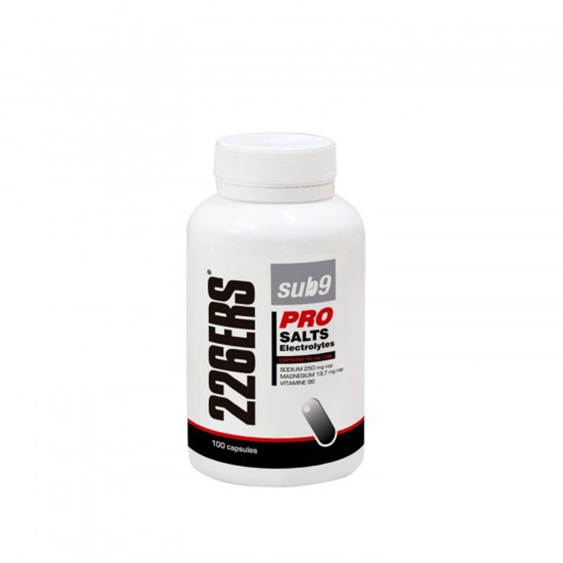 226ERS Sub-9 Pro Salts Electrolytes - 100 uds. en Categoría Nutrición y suplementos de Dromosport: Están formuladas para repo