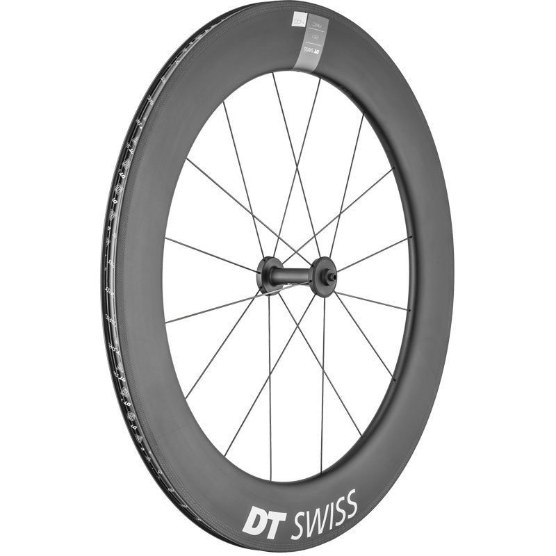 DT SWISS ARC 1400 DICUT 80. DELANTERA (CUBIERTA / TUBELESS READY) en Categoría Ruedas de bicicleta de Dromosport: Comprar rue