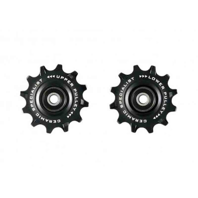 ROLDANAS TRIPEAK para SRAM 11v INOX en Categoría Roldanas y Patillas de Dromosport: Roldanas 12/12t de repuesto para cambios 