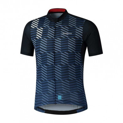 Maillot manga corta Shimano Aerolite azul smokey en Categoría Maillot de Dromosport: 