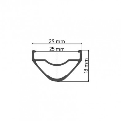 Llanta DT SWISS XR391 29\' - 25mm 28h en Categoría Llantas de Dromosport: 