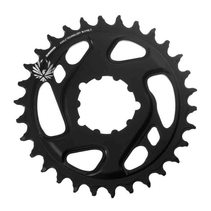 PLATO SRAM GX EAGLE DM 3 Offset Negro en Categoría Platos y Bielas de Dromosport: Plato para Bielas Sram Eagle Direct Mount\r