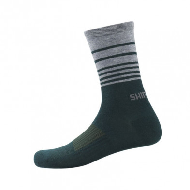 Calcetines Shimano Original Wool Tall (Verdes) en Categoría Calcetines de Dromosport: 