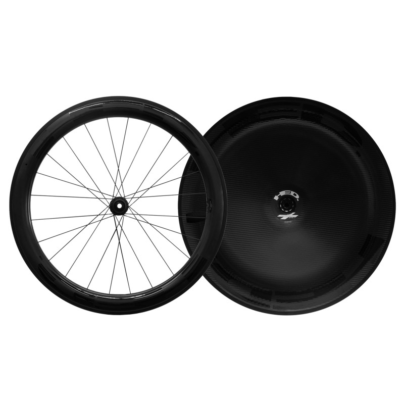 HED JET RC6 PRO DISC + JET RCD PRO DISC LENTICULAR. Combinacion (Cubierta / Tubeless Ready) en Categoría Ruedas de bicicleta 