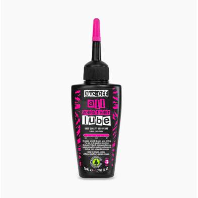 Lubricante MUC-OFF CLIMA SECO/HUMEDO ALL WEATHER en Categoría Limpieza y Lubricación de Dromosport: 