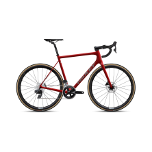 RIDLEY HELIUM DISC - Rival AXS 12v (2023). Rojo Mate. Bicicleta Carretera