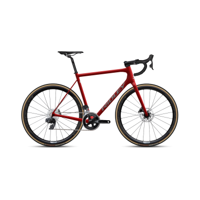 RIDLEY HELIUM DISC - Rival AXS 12v (2023). Rojo Mate. Bicicleta Carretera en Categoría Bicicletas carretera de Dromosport: Mo