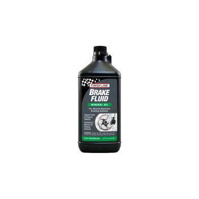 Aceite mineral hidráulico FINISH LINE 950 ml en Categoría Líquido de frenos de Dromosport: Bote de aceite mineral para frenos