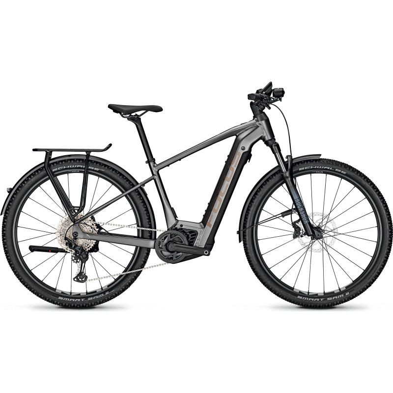 Bicicleta Electrica FOCUS AVENTURA2 6.9 Gris en Categor铆a E-bikes Trekking de Dromosport: Modelo 2023 Bicicleta Electrica FOCUS AVENTURA2 6.9 Gris en Categor铆a E-bikes Trekking de Dromosport: Modelo 2023