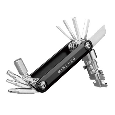 Multiherramienta TOPEAK MINI P20 (20 Funciones) en Categoría Herramientas de Dromosport: 