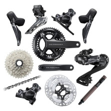 Grupo SHIMANO ULTEGRA Di2 12v DISC en Categoría Grupos completos de Dromosport: Priority Pack del nuevo grupo Shimano ULTEGRA