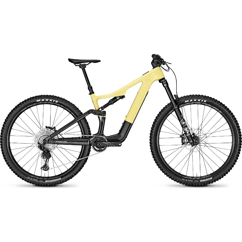 Bicicleta de montaña FOCUS JAM2 SL 8.8 amarilla con suspensión completa