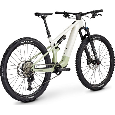 Bicicleta Electrica FOCUS VAM2 SL 9.8 Blanco/Verde