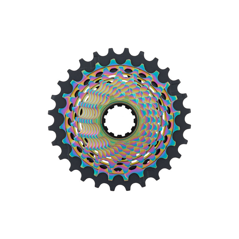 スラム XG-1290 カセット E1 12段 レインボー SRAM XG-1290 E1 12-speed Cassette – RA Cycles