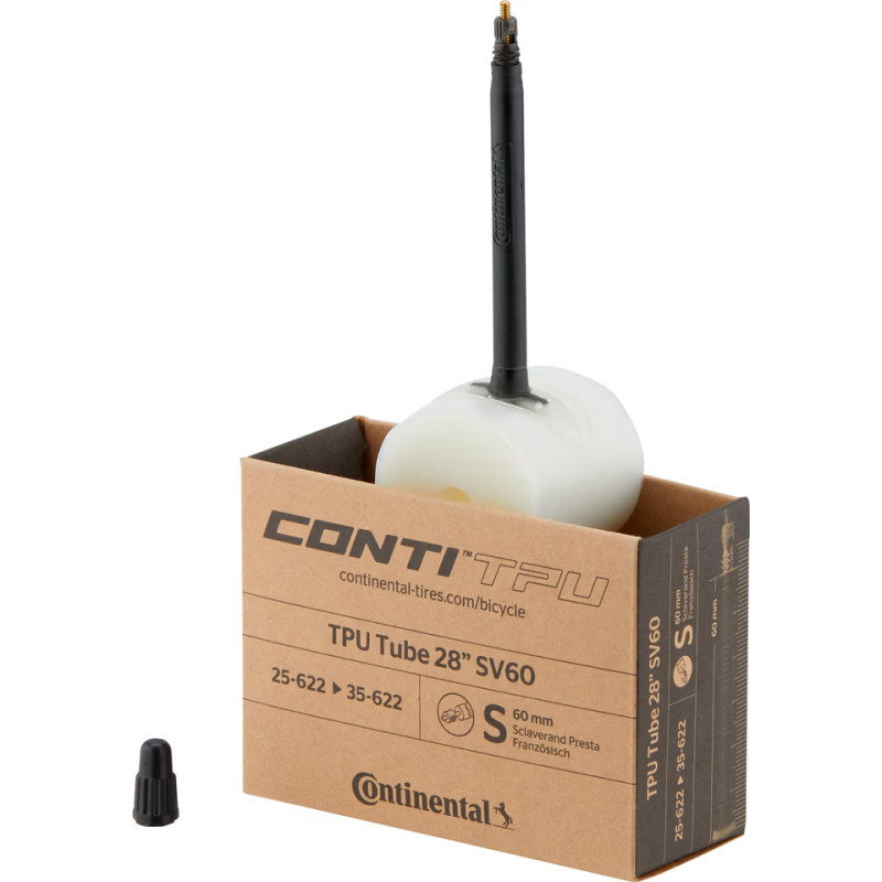 Camara Continental TPU 700X25/35. Presta 60mm