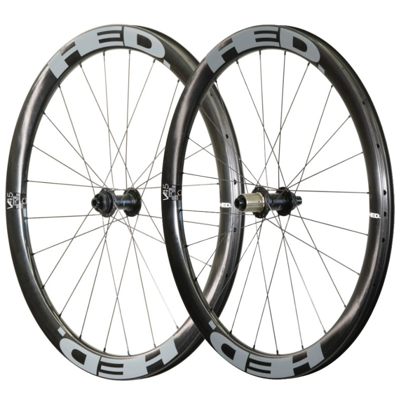 HED VANQUISH V45. Juego (Cubierta /Tubeless Ready)