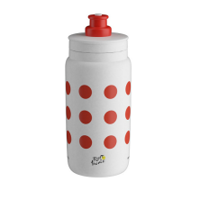 Bidón Tour de Francia 2024 Elite Fly - Maillot Montaña (550 ml)
