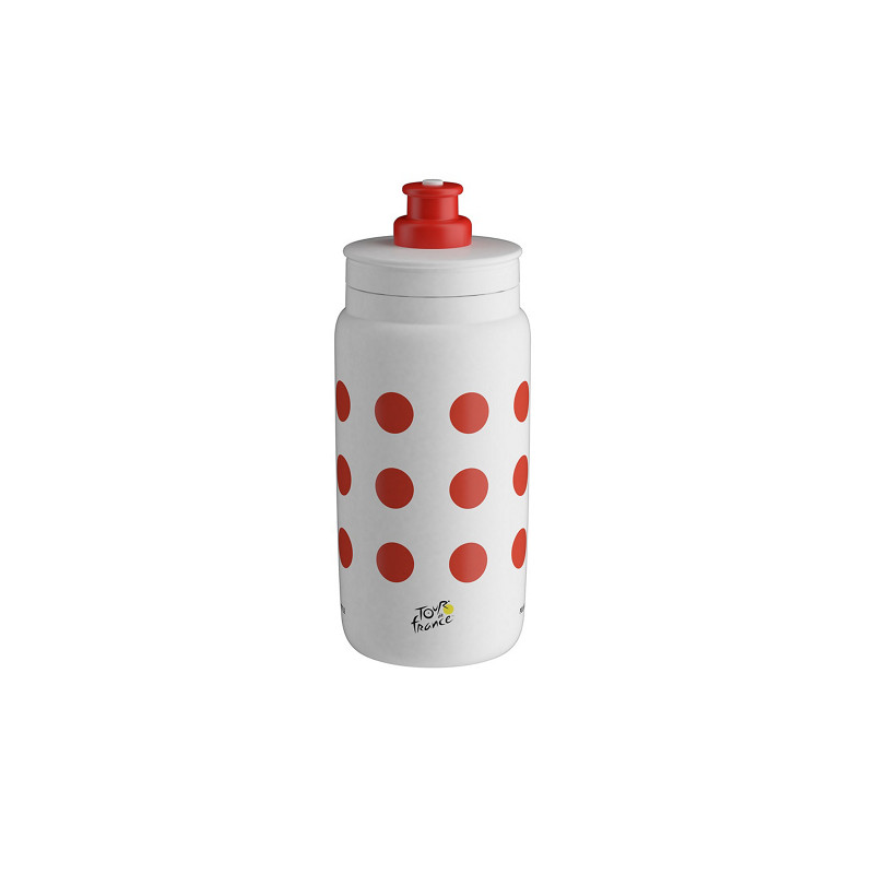 Bidón Tour de Francia 2024 Elite Fly - Maillot Montaña (550 ml)