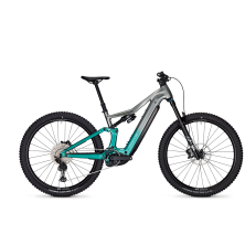 Bicicleta Electrica FOCUS JAM2 6.9 800WH Plata/Turquesa