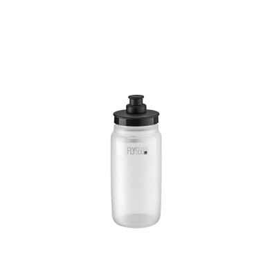 Bidón ELITE FLY TEX TRANSPARENTE NEGRO (550 ml)
