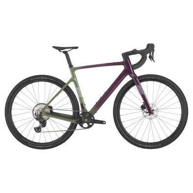 Bicicleta SCOTT Addict Gravel 40 Violeta/Verde 2025