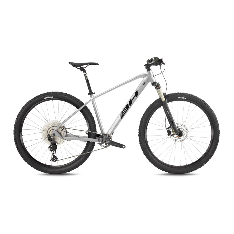 Bicicleta MTB BH SPIKE 3.0 PLATA/NEGRA