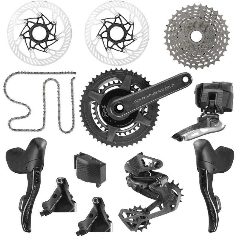 Grupo Campagnolo SUPER RECORD WIRELESS 13v con Potenciometro