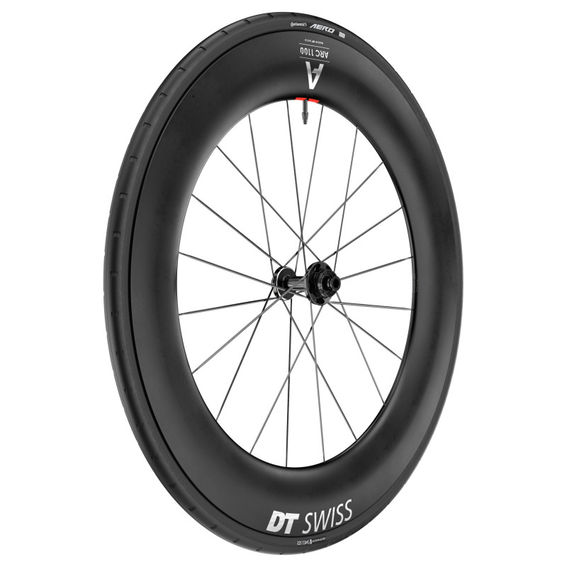 DT SWISS ARC 1100 DICUT DB 85 WTS CONTINENTAL. Delantera (Cubierta / Tubeless Ready)