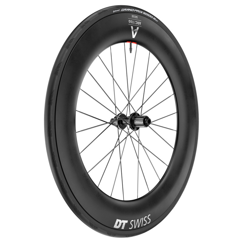 DT SWISS ARC 1100 DICUT DB 85 WTS CONTINENTAL. Trasera (Cubierta / Tubeless Ready)