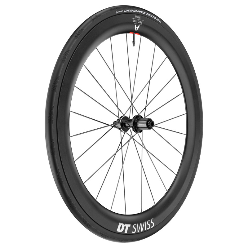 DT SWISS ARC 1100 DICUT DB 55 WTS CONTINENTAL. Trasera (Cubierta / Tubeless Ready)