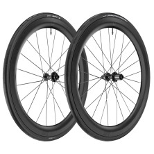 DT SWISS ARC 1100 DICUT DB 55 WTS CONTINENTAL BLACK ED. Juego (Cubierta / Tubeless Ready)