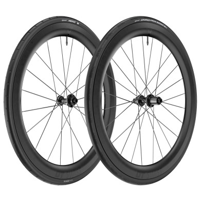 DT SWISS ARC 1100 DICUT DB 55 WTS CONTINENTAL BLACK ED. Juego (Cubierta / Tubeless Ready)
