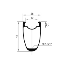 PROGRESS AIRSPEED A44. Delantera (Cubierta / Tubeless Ready)