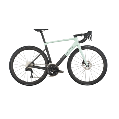 Bicicleta carretera SCOTT Addict RC 30 Black/Green 2026