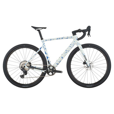 Bicicleta SCOTT Addict Gravel 30 Blanco/Azul 2026
