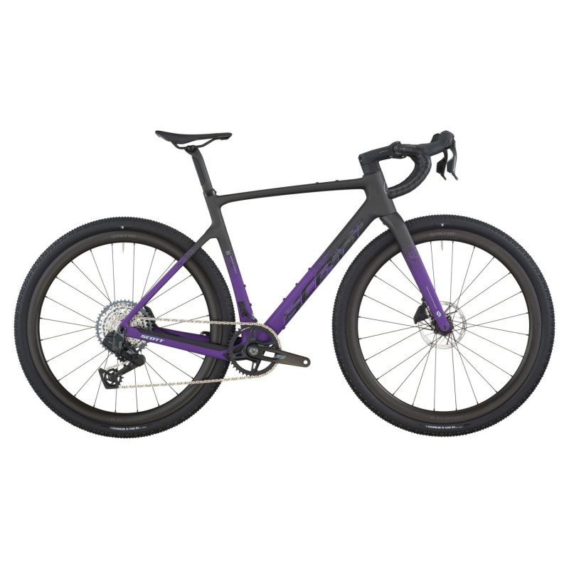 Bicicleta SCOTT Addict Gravel 20 Violeta/Negro 2026