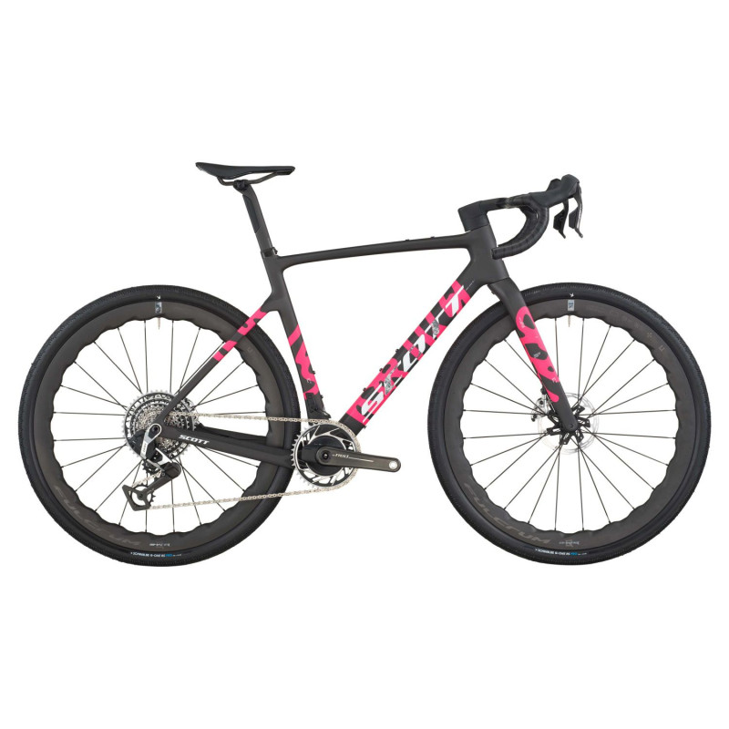 Bicicleta SCOTT Addict Gravel RC Negro/Rosa 2026