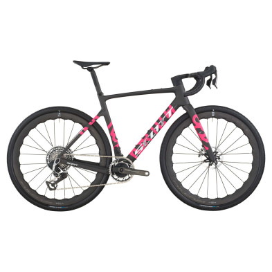 Bicicleta SCOTT Addict Gravel RC Negro/Rosa 2026