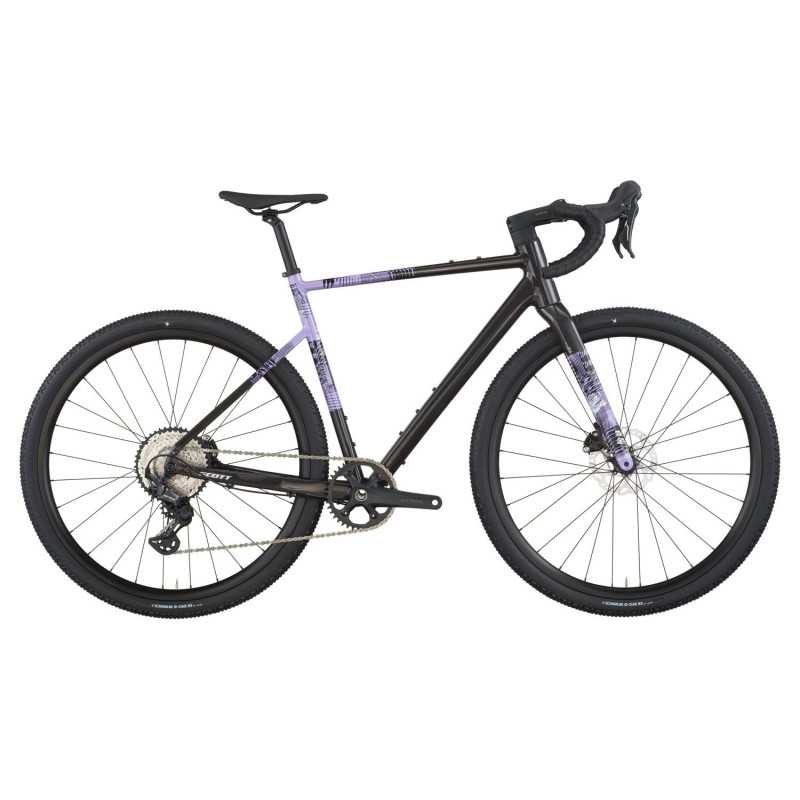 Bicicleta SCOTT Speedster Gravel 10 Negro/Violeta 2026