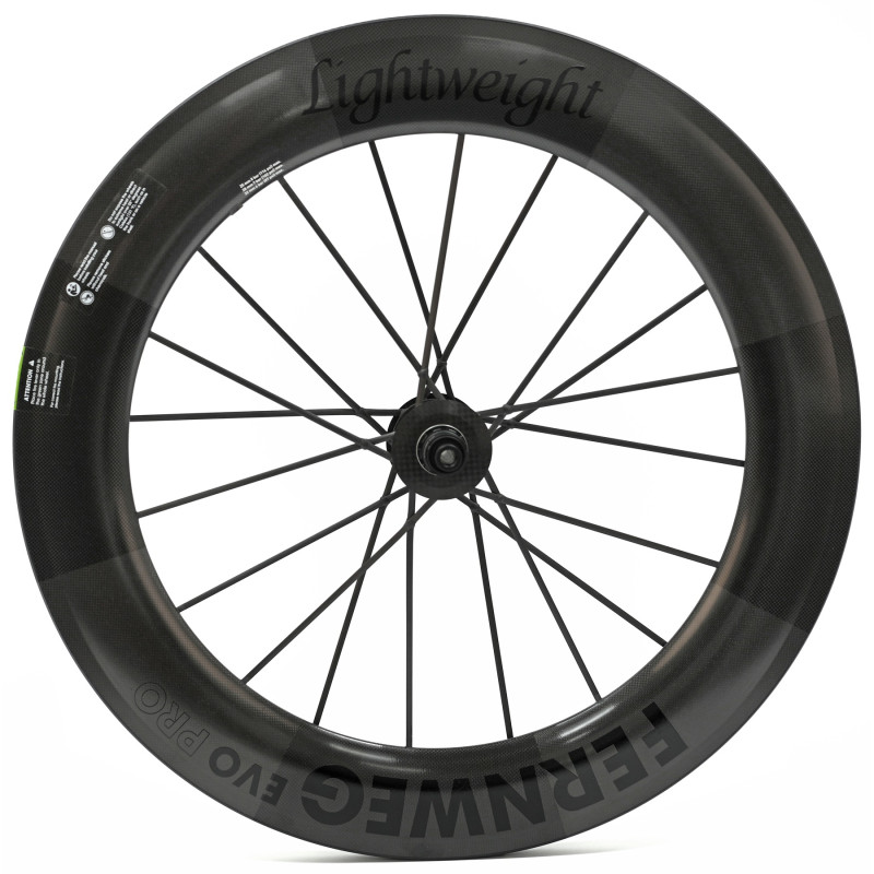LIGHTWEIGHT FERNWEG EVO PRO DISC 85mm. TRASERA (CUBIERTA/TUBELESS)
