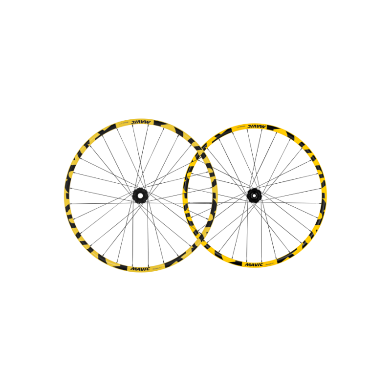 MAVIC DEEMAX DH YLW - 29' / 27.5' MULLET. 20X110 / 12X157. JUEGO (CUBIERTA / TUBELESS READY)