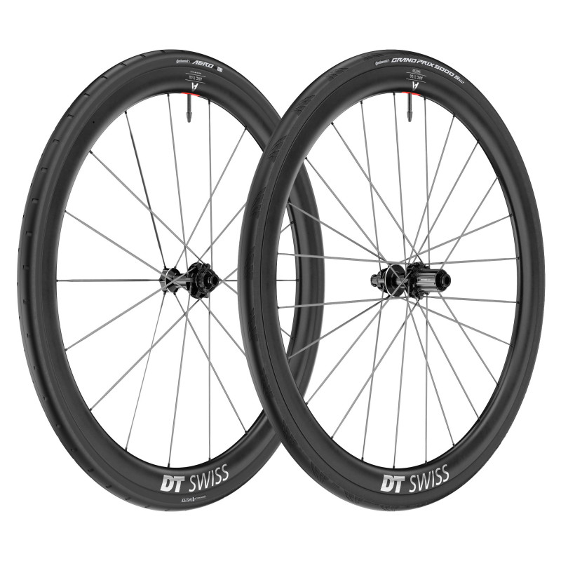 DT SWISS ARC 1100 SPLINE CS DB 38 WTS CONTINENTAL. Juego (Cubierta / Tubeless Ready)