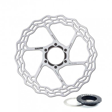 DISCO DE FRENO GALFER ROAD WAVE CENTERLOCK. (160 mm) en Categoría Discos de freno de Dromosport: Comprar Disco de freno carre