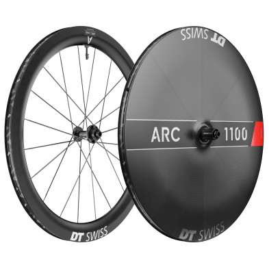 DT SWISS ARC 1400 DICUT DB 55 + 1100 DICUT DB LENTICULAR. Combinacion (CUBIERTA/TUBELESS)